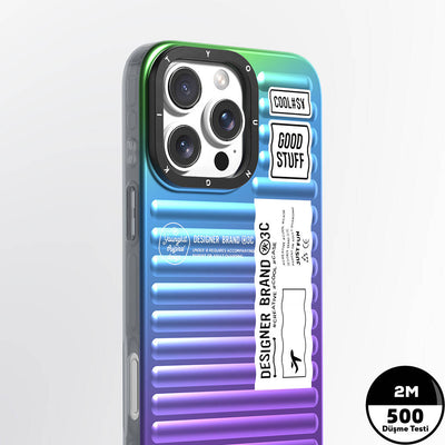 Apple iPhone 16 Pro Kılıf YoungKit The Secret Color Serisi Kapak Yeşil
