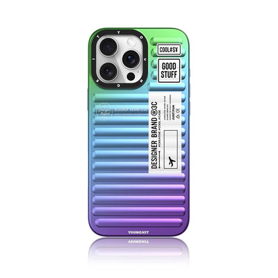 Apple iPhone 16 Pro Kılıf YoungKit The Secret Color Serisi Kapak Yeşil