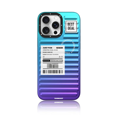 Apple iPhone 16 Pro Kılıf YoungKit The Secret Color Serisi Kapak Yeşil