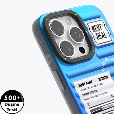 Apple iPhone 16 Pro Kılıf YoungKit The Secret Color Serisi Kapak Yeşil