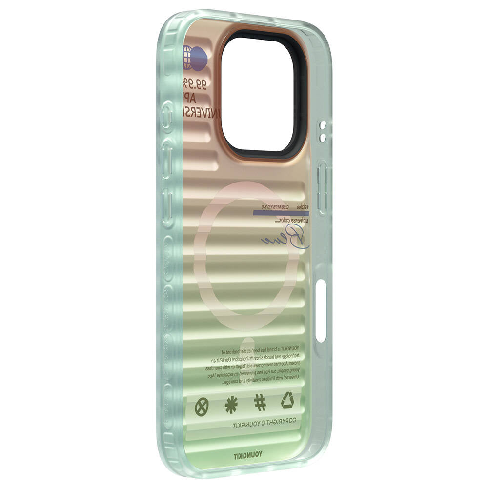 iPhone 16 Pro M-safe Şarj Özellikli Youngkit Chameleon Serisi Kılıf