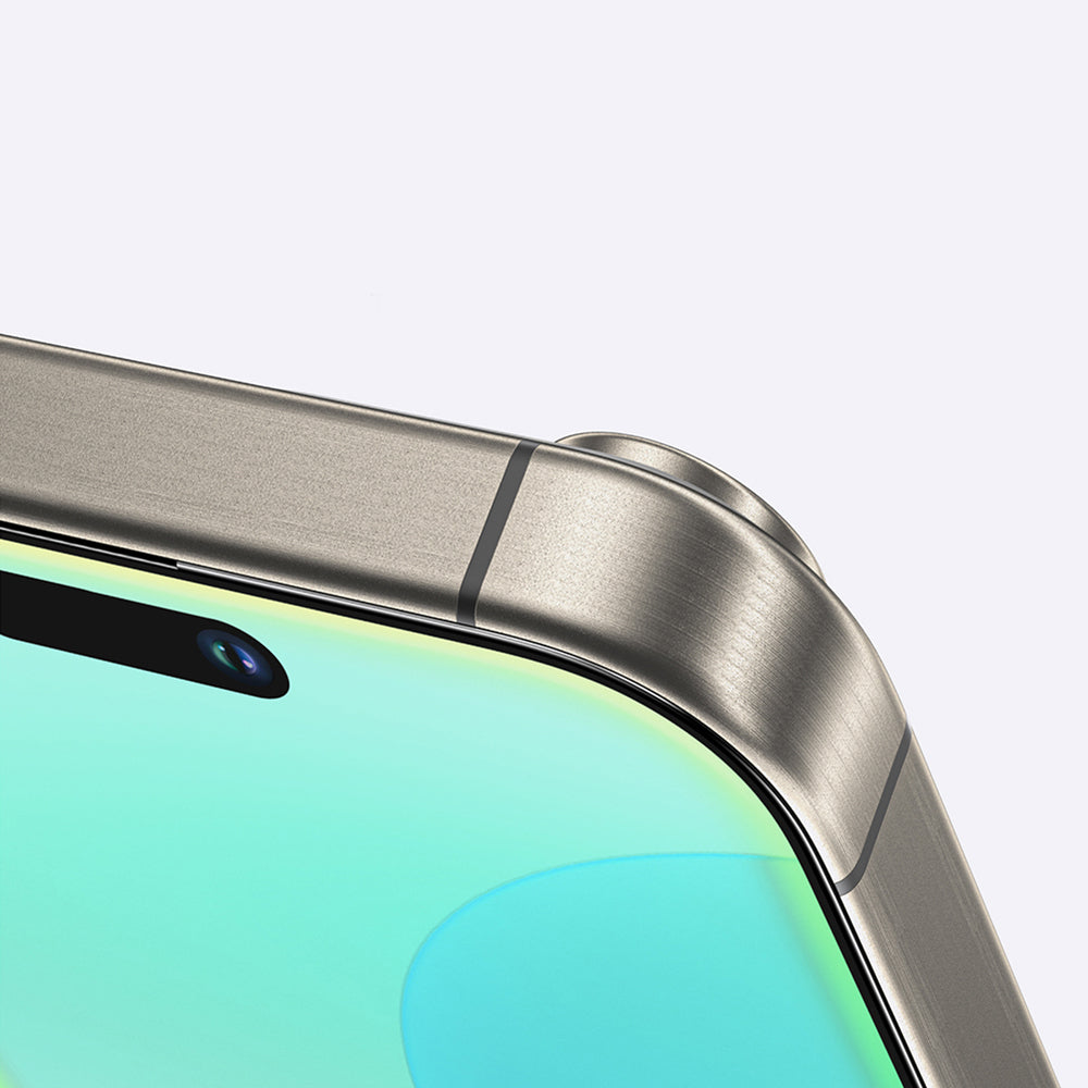 iPhone 16 Pro Max Amazingthing Radix Mat Parmak İzi Bırakmayan Temperli Cam Ekran Koruyucu