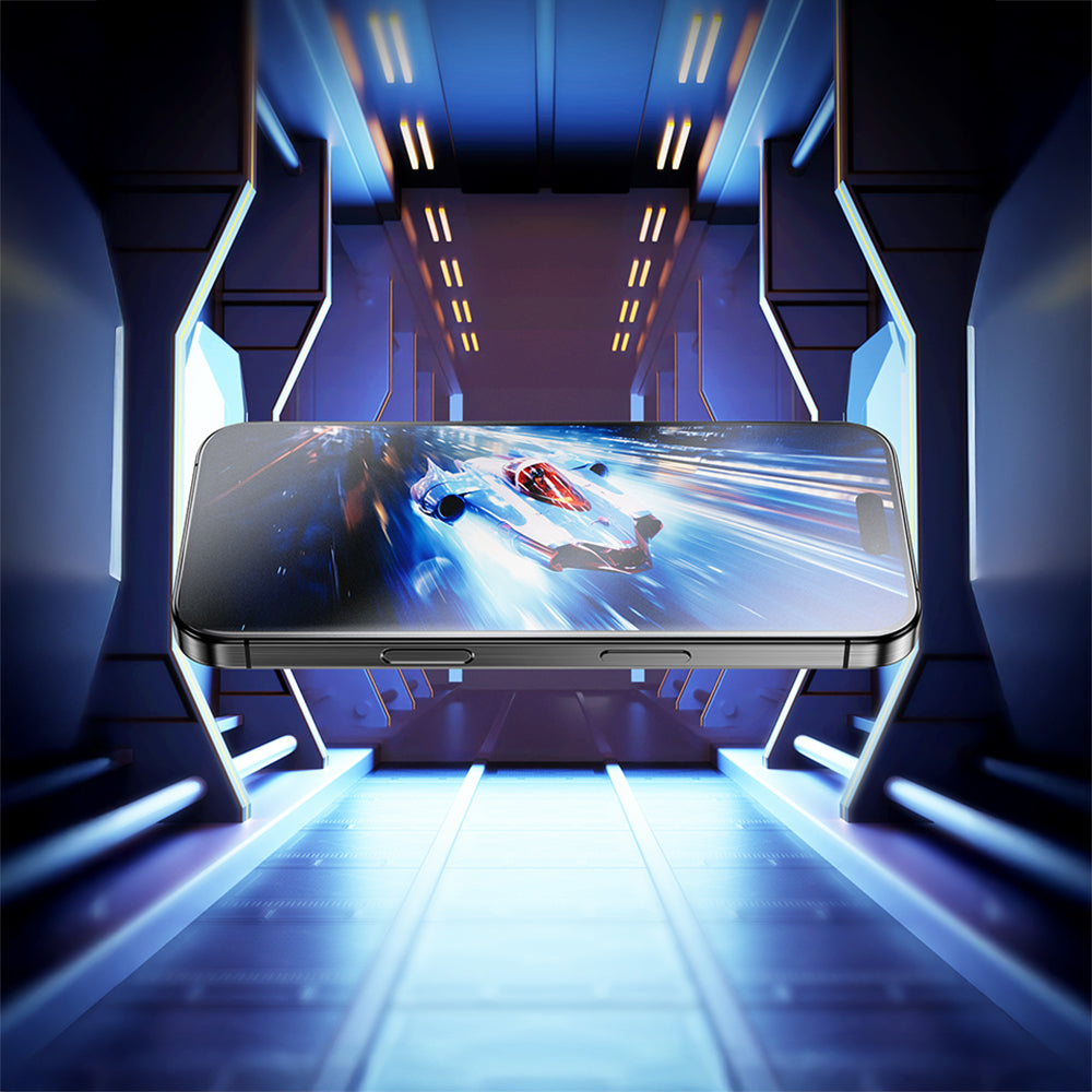 iPhone 16 Pro Max Benks JoyTouch 0.3mm Mat Oyun Ekran Koruyucu + Kolay Uygulama Aparatı