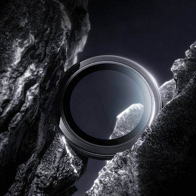 Apple iPhone 16 Pro Max Benks Parlama Önleyici Glass Warrior Metal Kamera Lens Koruyucu Siyah