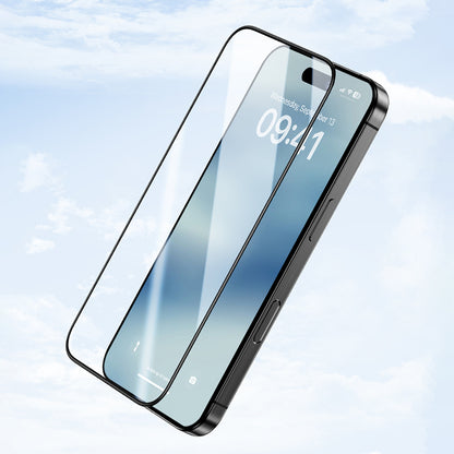 iPhone 16 Pro Max Benks Ultra Shield 0.9mm Çerçeveli 0.3mm Ekran Koruyucu + Kolay Uygulama Aparatlı