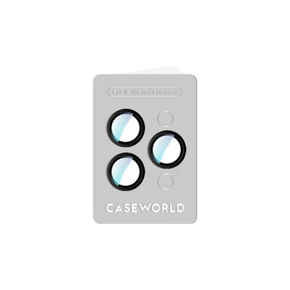 iPhone 16 Pro Max CaseWorld Alloy Two-Color Serisi Lens Koruyucu