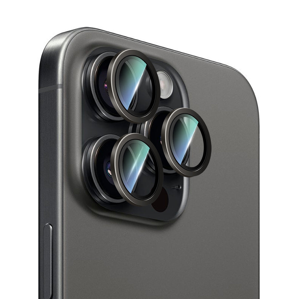 iPhone 16 Pro Max CaseWorld Alloy Two-Color Serisi Lens Koruyucu