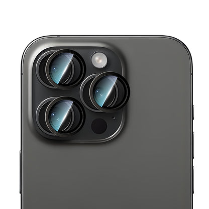 iPhone 16 Pro Max CaseWorld Alloy Two-Color Serisi Lens Koruyucu