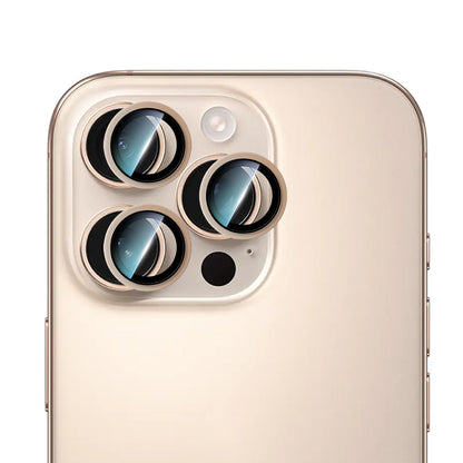 iPhone 16 Pro Max CaseWorld Alloy Two-Color Serisi Lens Koruyucu