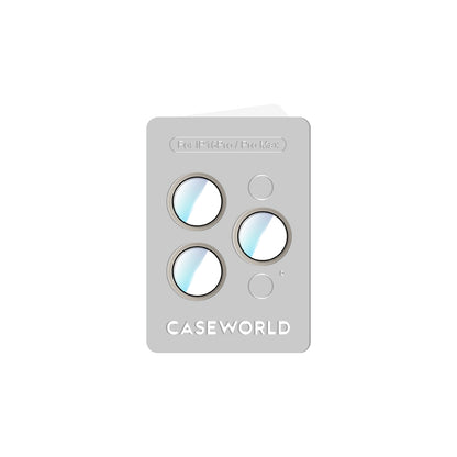 iPhone 16 Pro Max CaseWorld Alloy Two-Color Serisi Lens Koruyucu