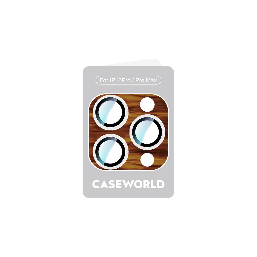 iPhone 16 Pro Max CaseWorld Crystal Color Serisi Full Kamera Lens Koruyucu