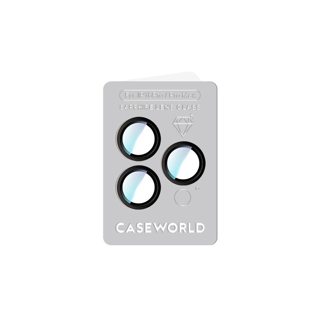 iPhone 16 Pro Max CaseWorld Sapphire Serisi Anti Reflective Lens Koruyucu