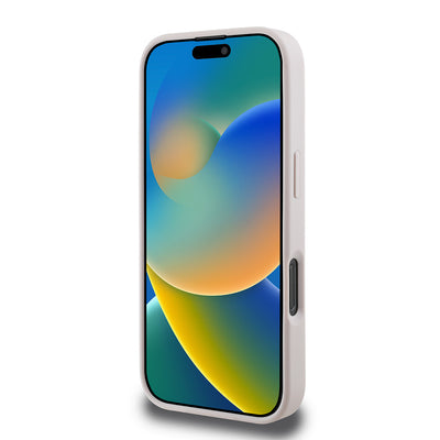 Apple iPhone 16 Pro Max Guess Orjinal Lisanslı Kılıf + Ekran Koruyucu + Lens Koruyucu 3in1 Aksesuar Seti Pembe