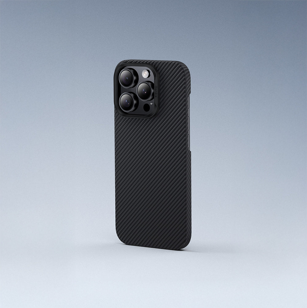 iPhone 16 Pro Max Kılıf Benks M-safe Şarj Özellikli Metal Kamera Çerçeveli Magnetik ArmorAir 600D Kevlar Fiber Kılıf