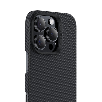 iPhone 16 Pro Max Kılıf Benks M-safe Şarj Özellikli Metal Kamera Çerçeveli Magnetik ArmorAir 600D Kevlar Fiber Kılıf
