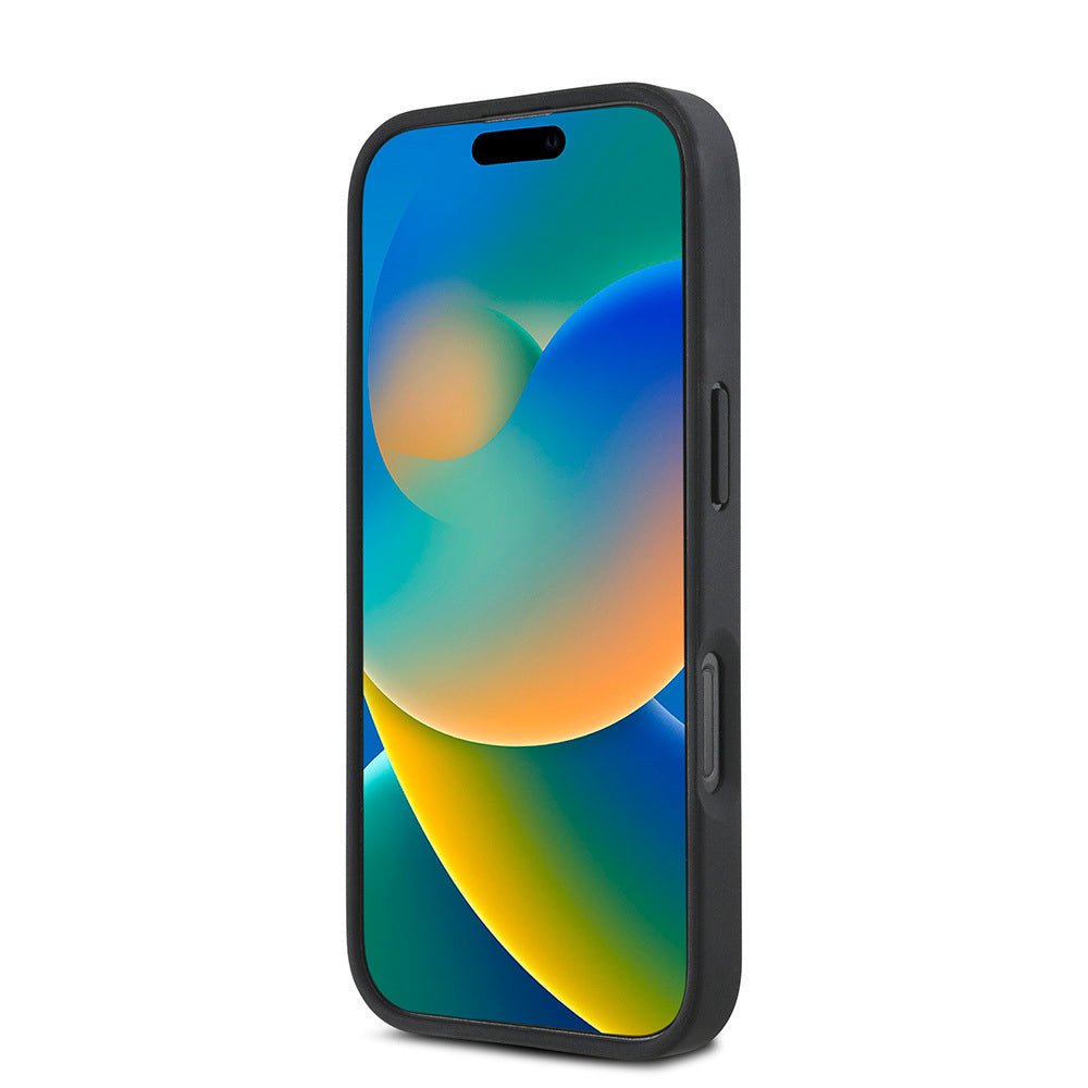 iPhone 16 Pro Max Kılıf DKNY Orjinal Lisanslı M-safe Şarj Özellikli 3D Yazılı Repeat Pattern Kılıf