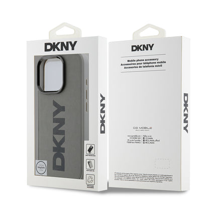 iPhone 16 Pro Max Kılıf DKNY Orjinal Lisanslı M-safe Şarj Özellikli PU Deri Plain Kılıf