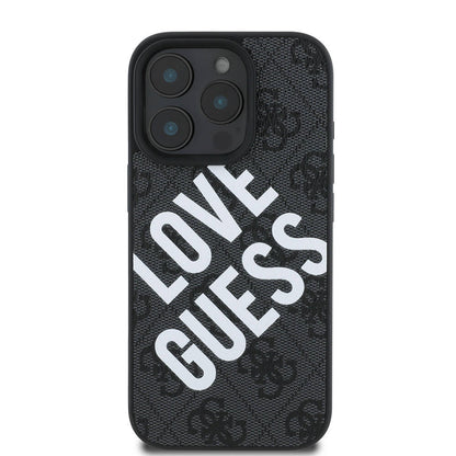iPhone 16 Pro Max Kılıf Guess Orjinal Lisanslı Big Love Guess Kılıf