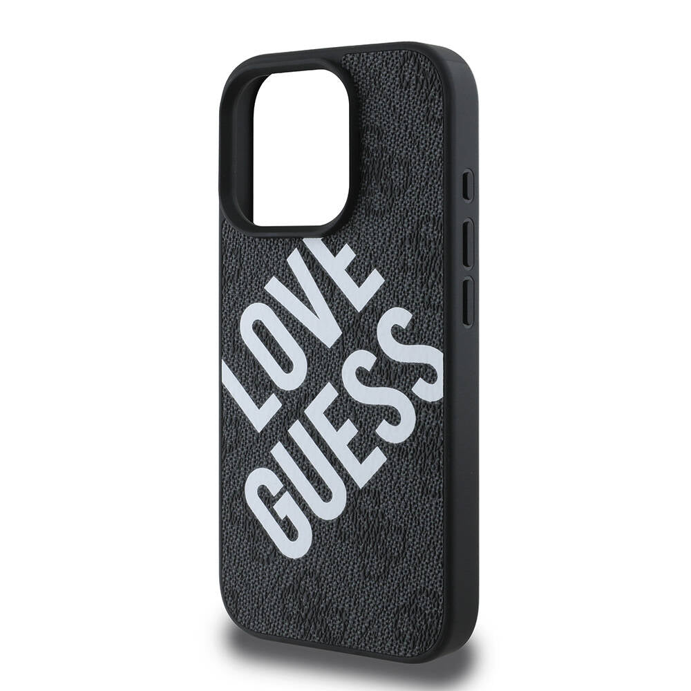 Apple iPhone 16 Pro Max Kılıf Guess Orjinal Lisanslı Big Love Guess Kapak