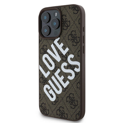 iPhone 16 Pro Max Kılıf Guess Orjinal Lisanslı Big Love Guess Kılıf