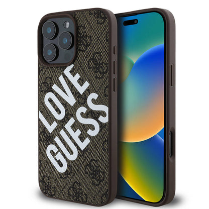 iPhone 16 Pro Max Kılıf Guess Orjinal Lisanslı Big Love Guess Kılıf