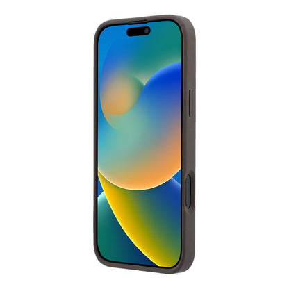 Apple iPhone 16 Pro Max Kılıf Guess Orjinal Lisanslı M-safe Kabartmalı 4G Desenli Yazı Logolu Kapak