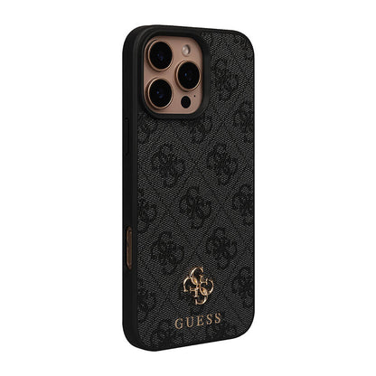 iPhone 16 Pro Max Kılıf Guess Orjinal Lisanslı M-safe Şarj Özellikli Small 4G Classic Kılıf