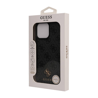 iPhone 16 Pro Max Kılıf Guess Orjinal Lisanslı M-safe Şarj Özellikli Small 4G Classic Kılıf