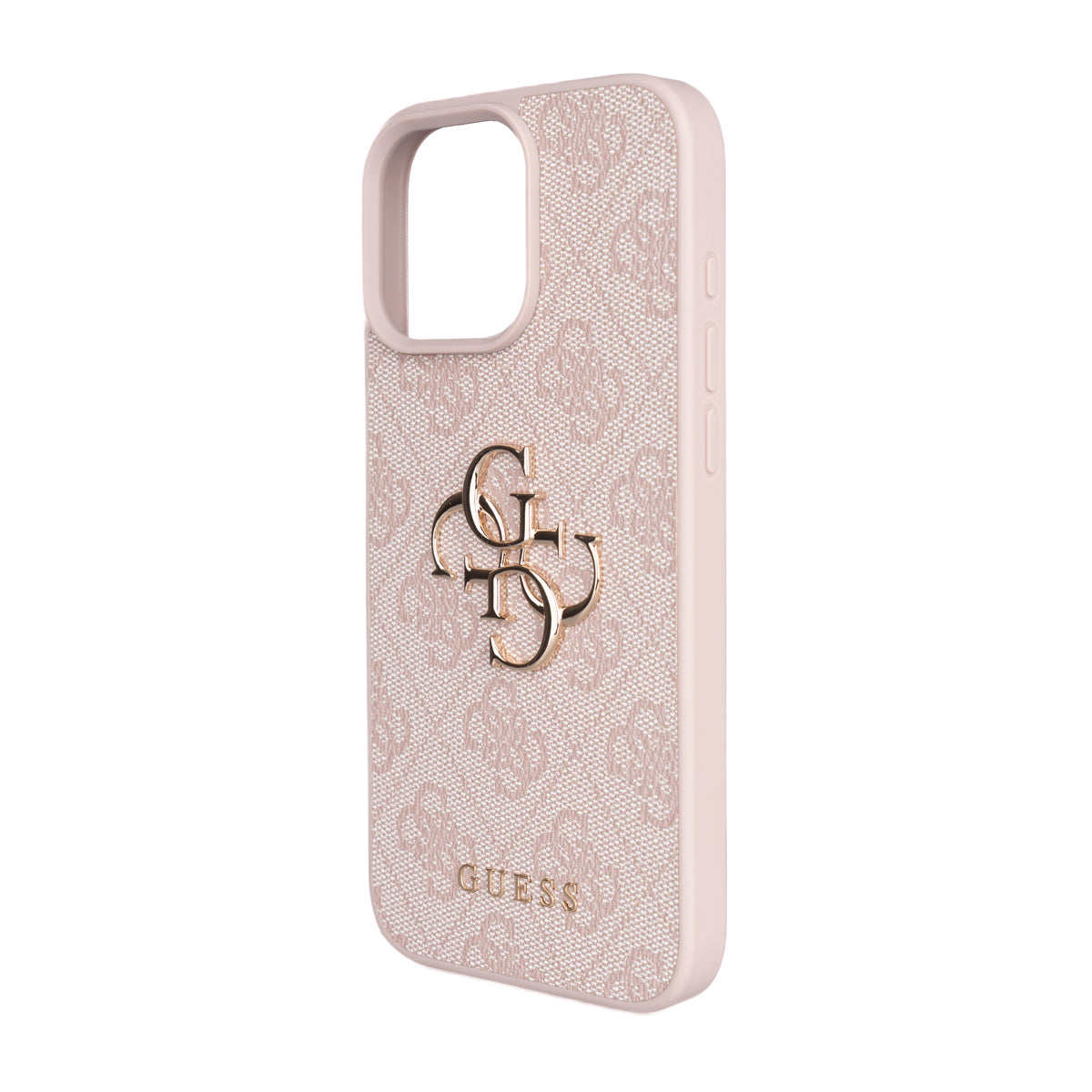 iPhone 16 Pro Max Kılıf Guess Orjinal Lisanslı PU Deri 4G Büyük Metal Logolu Çapraz Vücut Askılı Kılıf