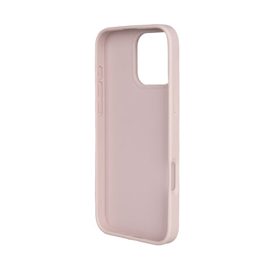 Apple iPhone 16 Pro Max Kılıf Guess Orjinal Lisanslı PU Deri 4G Büyük Metal Logolu Çapraz Vücut Askılı Kapak Kahverengi