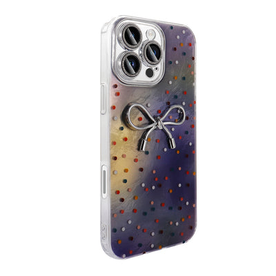 Apple iPhone 16 Pro Max Kılıf Kamera Korumalı Figürlü Zore Ponti Silikon Kapak Açık Pembe