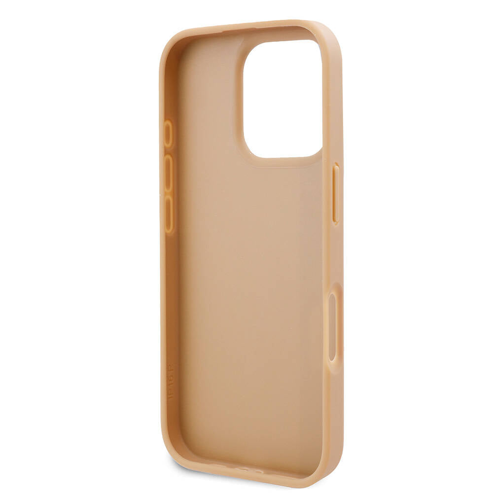 iPhone 16 Pro Max Kılıf Karl Lagerfeld Orjinal Lisanslı KL Desenli Kartlıklı Monogram Kılıf