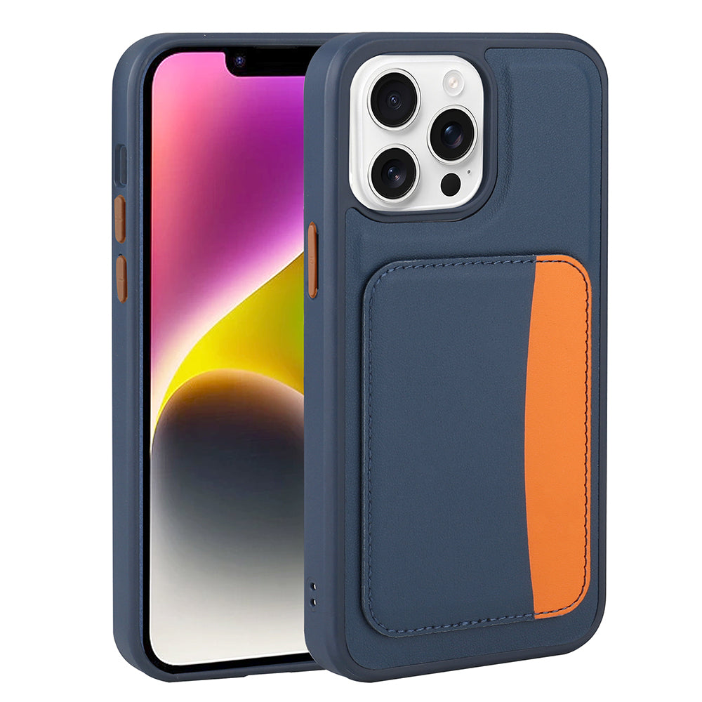 Apple iPhone 16 Pro Max Kılıf Kartlıklı Zore X-Kart Silikon Kapak