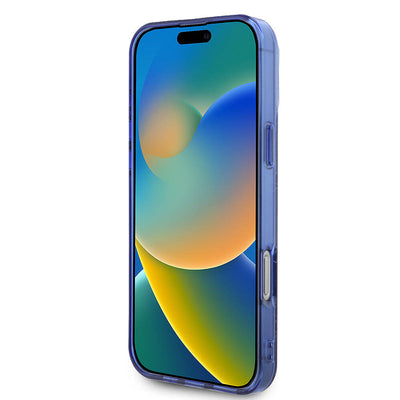Apple iPhone 16 Pro Max Kılıf Lacoste Orjinal Lisanslı Magsafe Şarj Özellikli IML Baskılı Gümüş Timsah Logolu Monogram Kapak Siyah