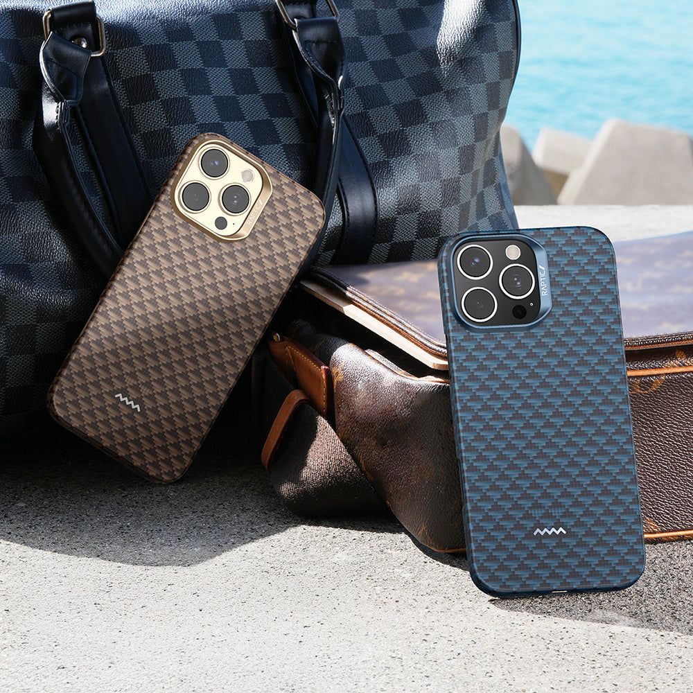 iPhone 16 Pro Max Kılıf M-safe Şarj Özellikli Raptic Aramid Skin Origin Serisi Kılıf