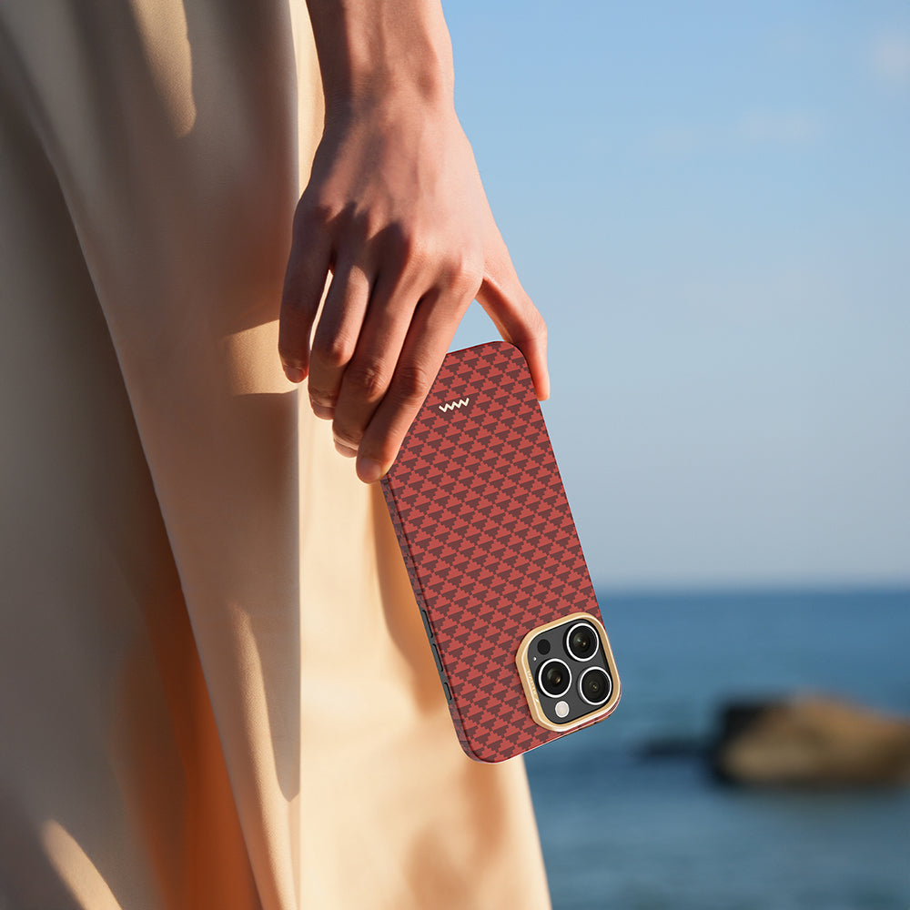 iPhone 16 Pro Max Kılıf M-safe Şarj Özellikli Raptic Aramid Skin Origin Serisi Kılıf