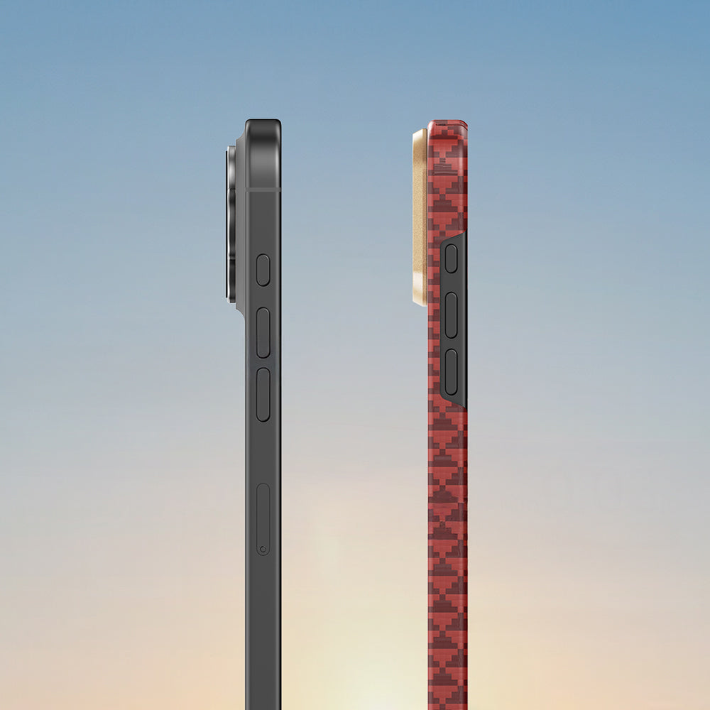 iPhone 16 Pro Max Kılıf M-safe Şarj Özellikli Raptic Aramid Skin Origin Serisi Kılıf