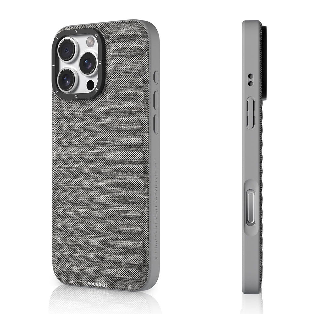 iPhone 16 Pro Max Kılıf M-safe Şarj Özellikli Youngkit Canvas Serisi Kılıf