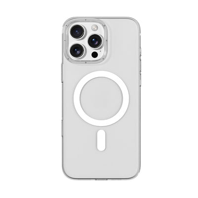 Apple iPhone 16 Pro Max Kılıf M-safe Şarj Özellikli Youngkit Ice Serisi Kapak Şeffaf