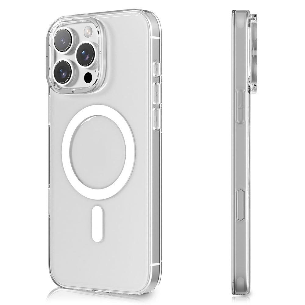 iPhone 16 Pro Max Kılıf M-safe Şarj Özellikli Youngkit Ice Serisi Kılıf