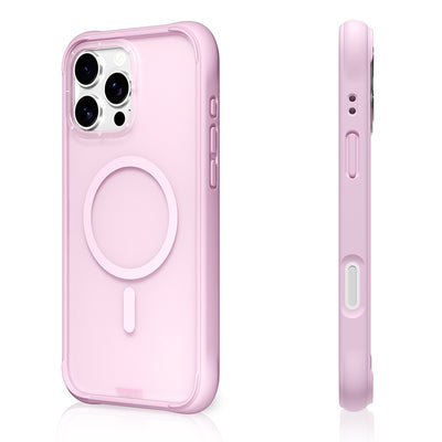 Apple iPhone 16 Pro Max Kılıf M-safe Şarj Özellikli Youngkit Macaroon Serisi Kapak Siyah