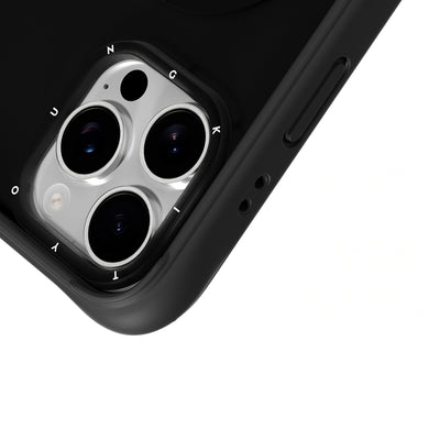 Apple iPhone 16 Pro Max Kılıf M-safe Şarj Özellikli Youngkit Macaroon Serisi Kapak Beyaz
