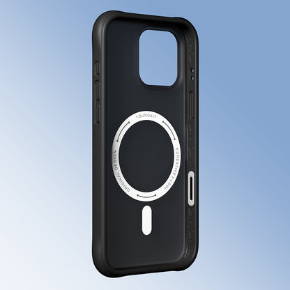 iPhone 16 Pro Max Kılıf M-safe Şarj Özellikli Youngkit Macaroon Serisi Kılıf