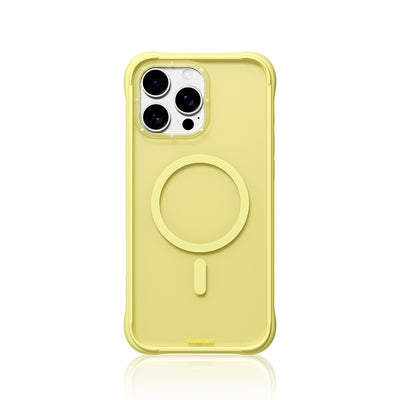 Apple iPhone 16 Pro Max Kılıf M-safe Şarj Özellikli Youngkit Macaroon Serisi Kapak Kırmızı