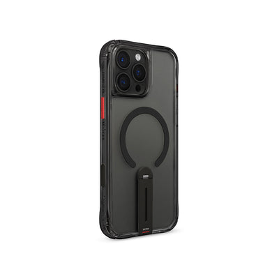 Apple iPhone 16 Pro Max Kılıf M-safe Şarj Özellikli 360 Derece Dönebilen Standlı Skinarma Helix Kapak Titanyum