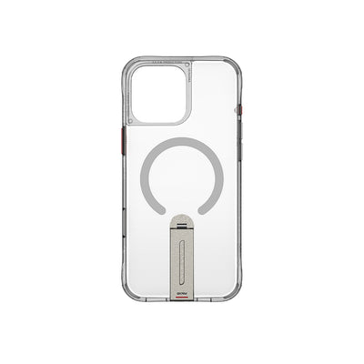Apple iPhone 16 Pro Max Kılıf M-safe Şarj Özellikli 360 Derece Dönebilen Standlı Skinarma Helix Kapak Titanyum