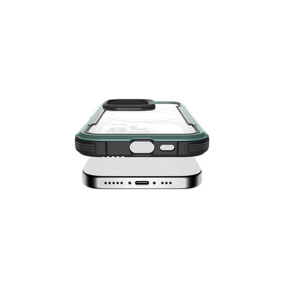 iPhone 16 Pro Max Kılıf M-safe Şarj Özellikli Airbagli Raptic Shield Serisi Şeffaf Arka Yüzey Kılıf
