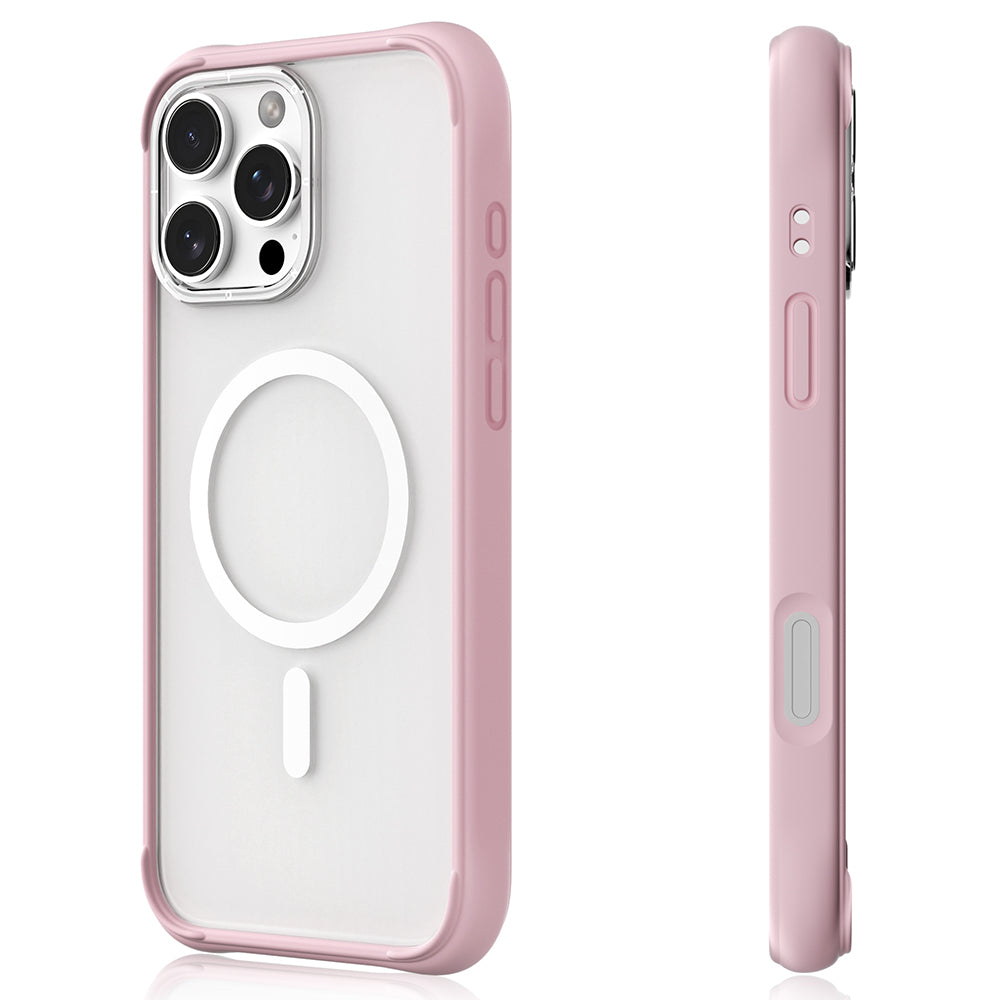 Apple iPhone 16 Pro Max Kılıf M-safe Şarj Özellikli Airbagli Youngkit Dynamic 2 Serisi Kapak Siyah