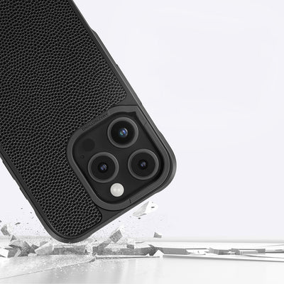 Apple iPhone 16 Pro Max Kılıf Magsafe Şarj Özellikli Amazingthing Glamour Serisi Kapak Siyah