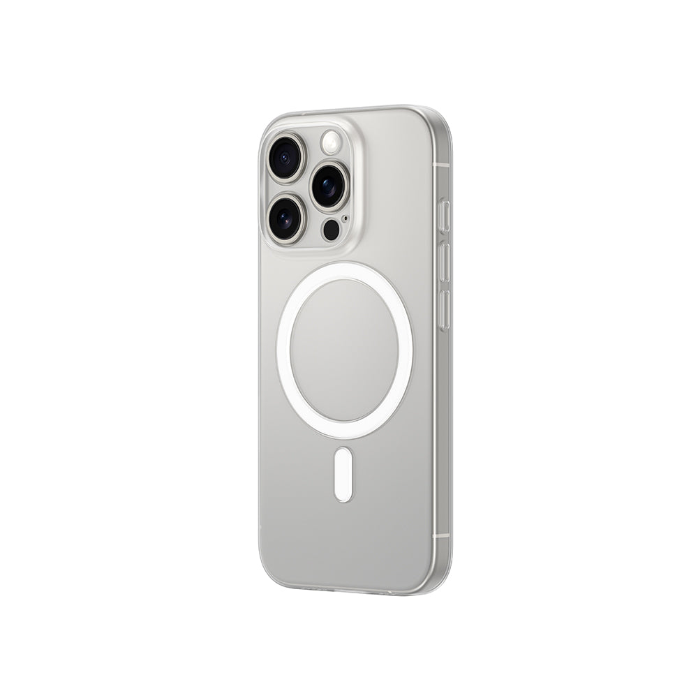 Apple iPhone 16 Pro Max Kılıf M-safe Şarj Özellikli Amazingthing Minimal Air Serisi Kapak Siyah